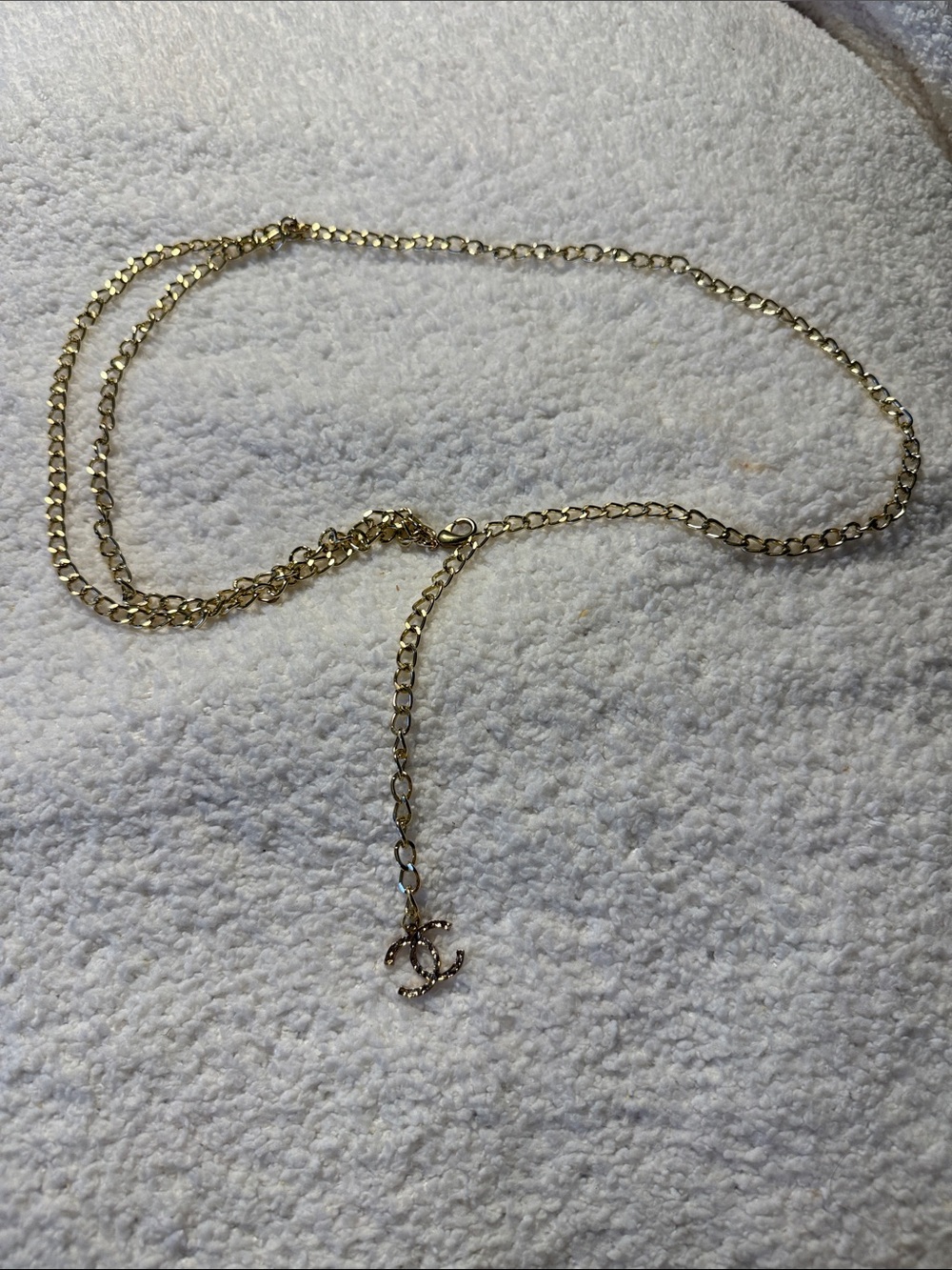 Gold bodychain